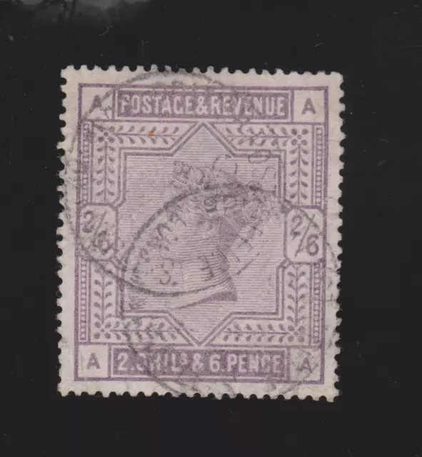 GB QV 1883 2s6d 2/6 Lilac Good Used SG178/179