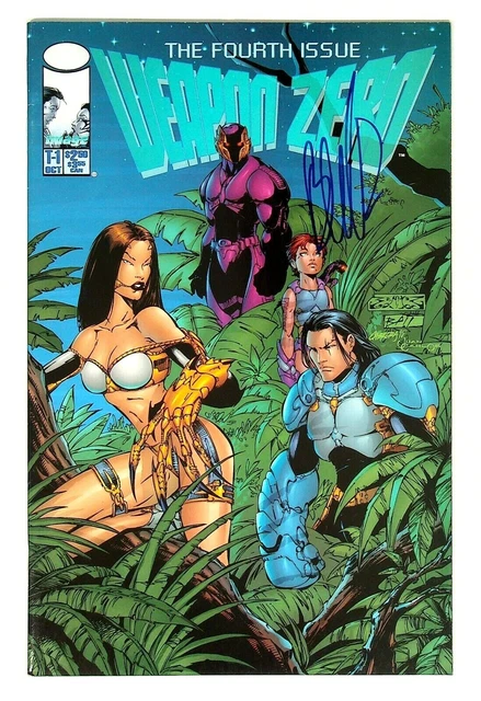 Weapon Zero #T-1 Signed Joe Benitez Image Comics
