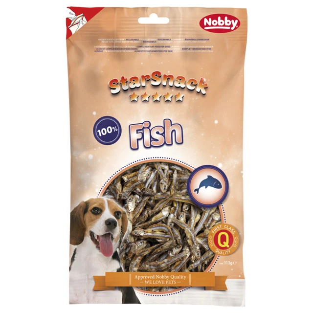 Nobby Starsnack Pesce, 375 G, Snack per Cani, Nuovo