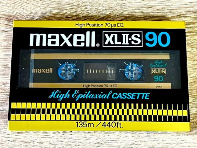 ⭐️Maxell Xl Ii-S 90 High Position Type Ii Blank Audio Cassette Tape 1982 Japan