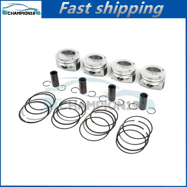 For VW Tiguan Audi A4 A5 Q5 2.0T 06H107065DM Upgraded Piston & Rings Set Φ23mm