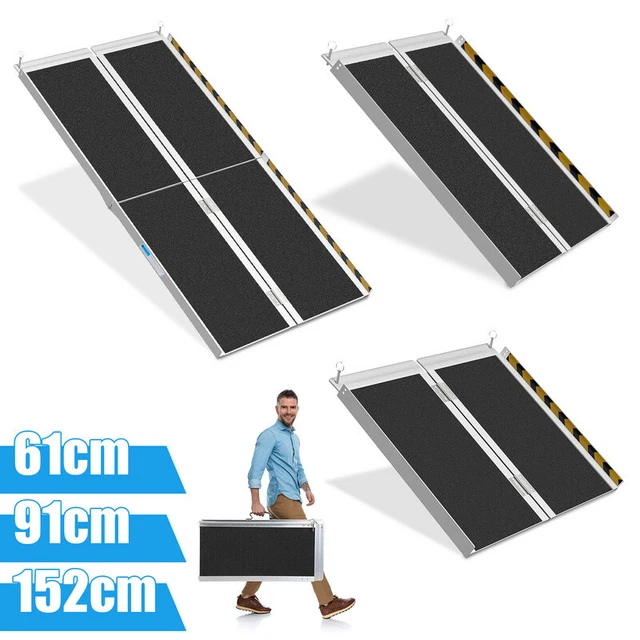 Garneck Bordsteinrampe 50cm - Rutschfeste Auffahrhilfe Für Rollstühle & Autos