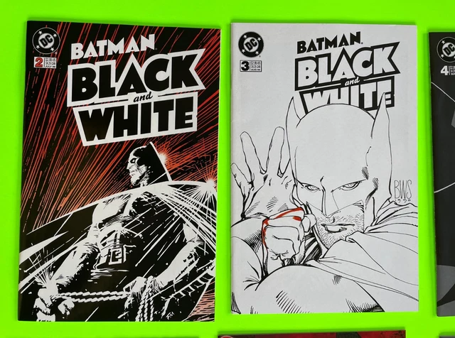 Batman lot: Gotham Knights BLACK AND WHITE Legends Dark Knight SHADOW OF THE BAT 3