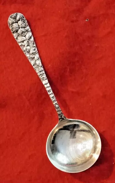 Sterling Silver 5 3/4" Soup Spoon - Baltimore Silversmiths  1907-1910 - No Mono