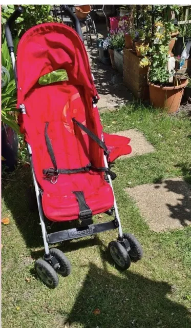 RED KOOCHI STROLLER 10.00 PicClick UK