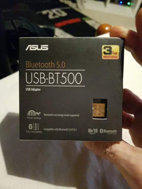 Bluetooth 5.0 Usb Bt 500 Usb Adaptor Used Once Boxed Complete
