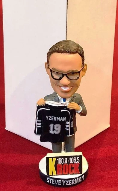 2018-2019 Syracuse Crunch Steve Yzerman Sga Mini Bobblehead Lightning, Red Wings 2018-2019 Syracuse Crunch Steve Yzerman Sga Mini Bobblehead Lightning, Red Wings