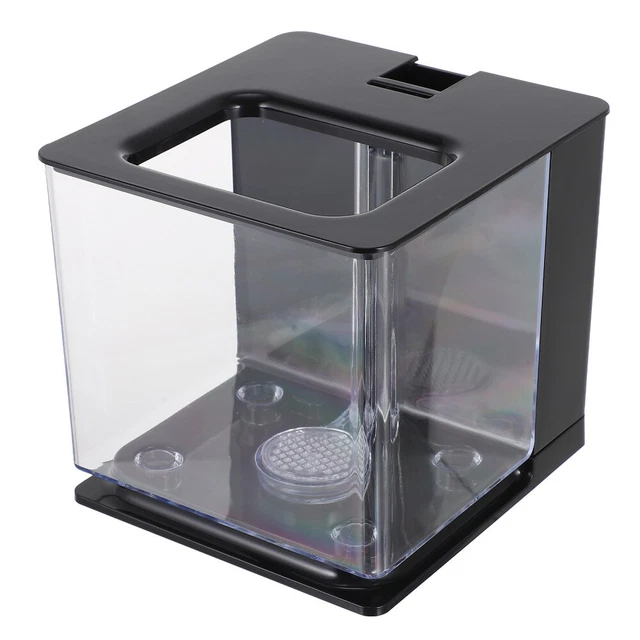 Tank Filter Small Saltwater Tank Small Aquarium Kit Betta Fish Bowl