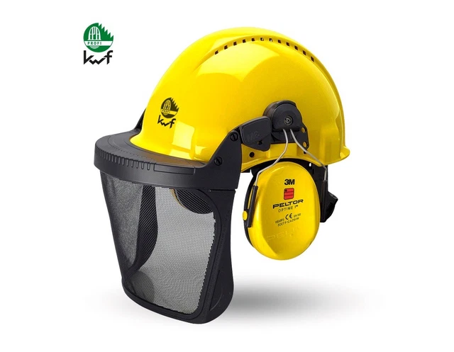 3M PELTOR Forst-Schutzhelm Forsthelm Visier Ohrkapsel G22DGU51V4CFPA ungetragen