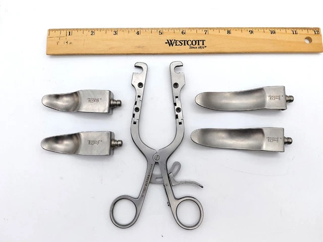 Set Retrattore Cervicale Aesculap Caspar - Strumento Chirurgico Promed Tools, Alta Qualità