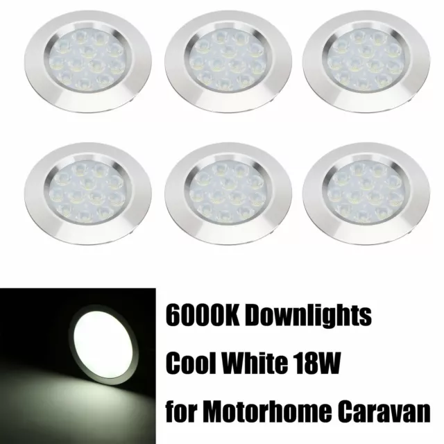 6x 12V LED Innenlicht Beleuchtung Lampe Für Camper Van Caravan Wohnmobil VW  T4T5