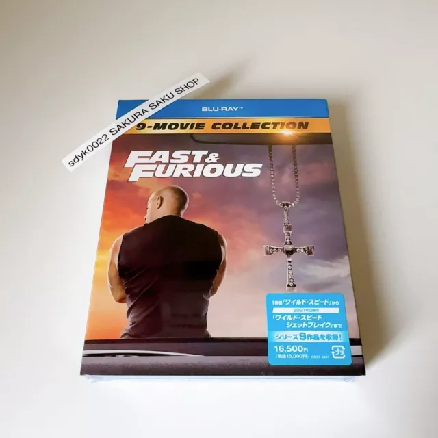 Fast & Furious 1-9 Series Blu-ray Movie Collection Limited Pressing