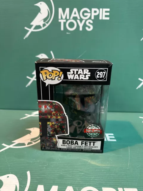 Boba Fett (Camo) 297 Funko Pop! Vinyl Star Wars Special Edition