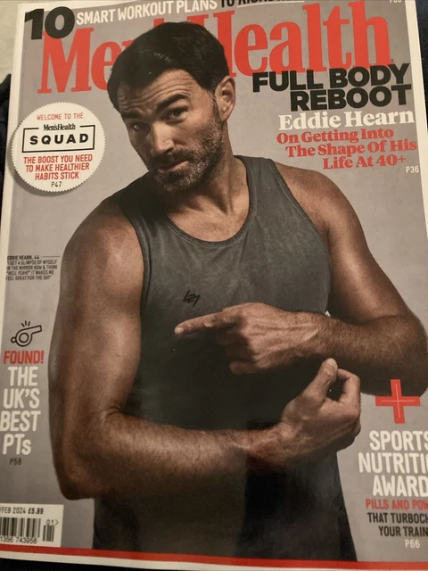 MEN S HEALTH MAGAZINE UK January February 2024 Eddie Hearn NEW 7 99