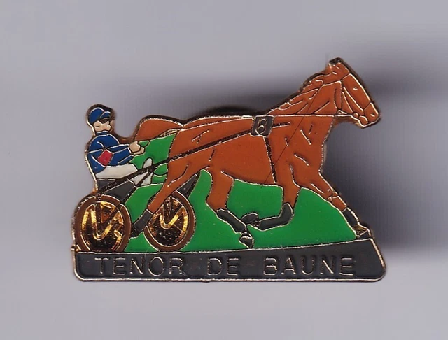 Pin's Rare Prix D'Amérique 1993 - Sport Hippique Trot - 3D - Fabriqué En France