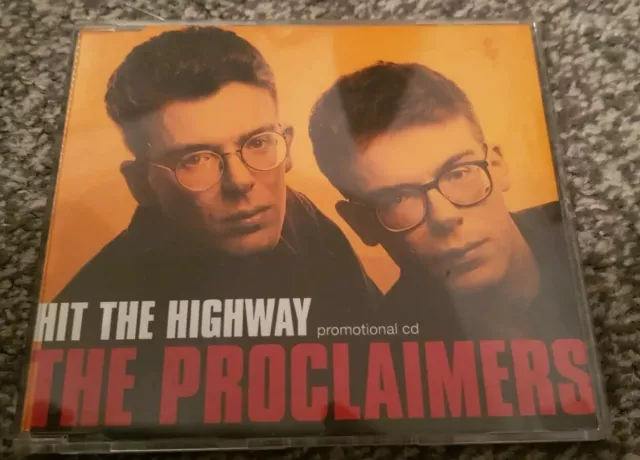 The Proclaimers - Hit The Highway (Promo CD) Rare 5 Track UK CD 1993 (NEW)