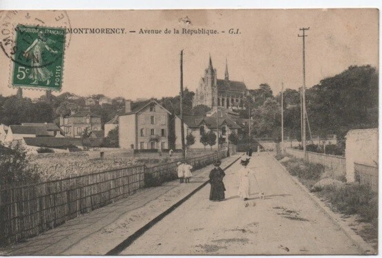 CPA - MONTMORENCY - Avenue de la République
