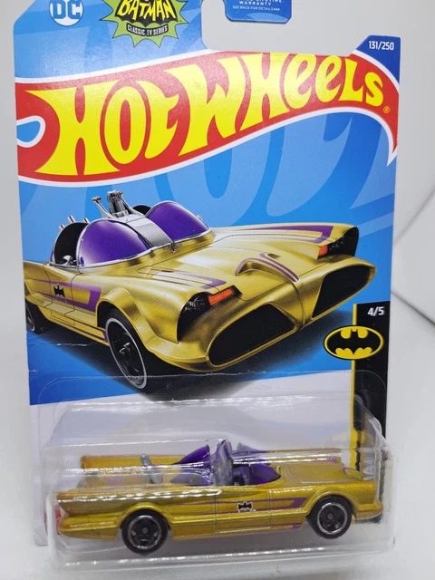 Hot Wheels Gold Batmobile