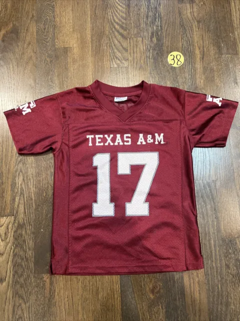 Pro Edge Texas A&M AM Aggies Football Jersey #17 Youth Size Medium ￼