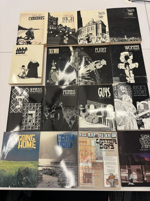 Cerebus Complete Phone Books (later days is signed/numbered)