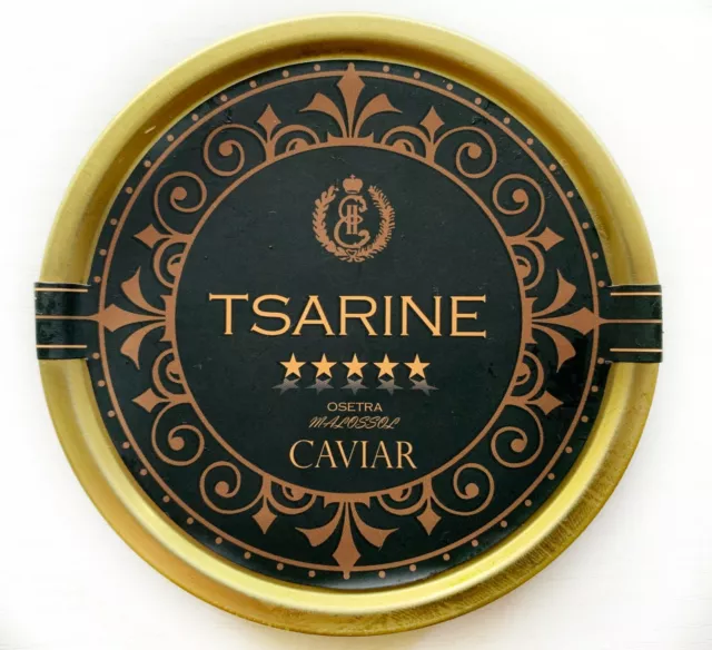 BLACK CAVIAR 10g (Malossol Sturgeon Caviar) Premium quality!