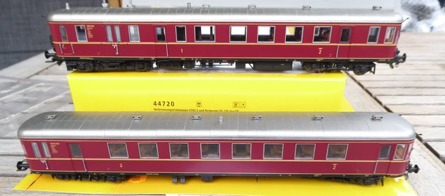 BRAWA 50844 – Train Locomotive à Vapeur BR 01 + Voitures – Échelle H0 – DCC – Neuf