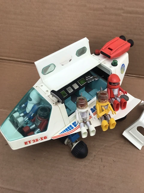 FAIRE OFFRE ) PLAYMOBIL SPACE Navette 3535 ( playmospace play mobil espace vintage 80's ) - Jeux & Jouets