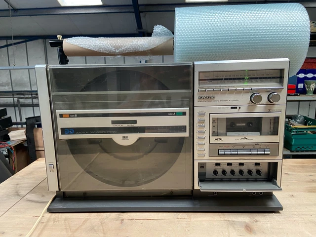 SHARP VZ-3000 BOOMBOX Ghettoblaster Compo System Vintage, See Desc. £ ...