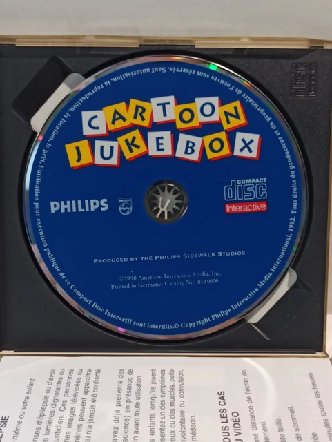 Jeu Philips CD-i - Cartoon Jukebox - Complet, Testé, Version PAL