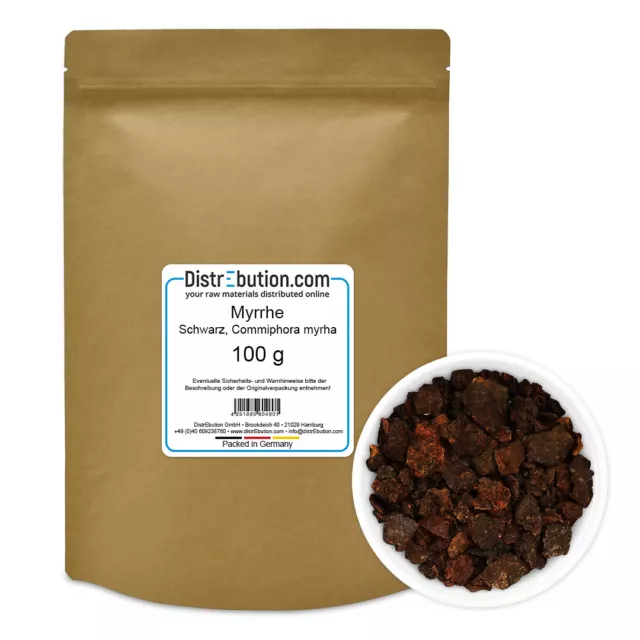 100 g Myrrhe - Naturreines Baumharz - Weihrauch Harz - Commiphora Myrrha 1. Wahl