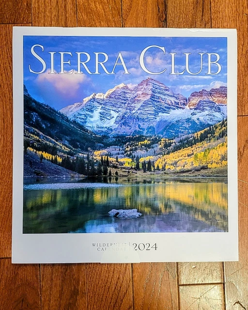 SIERRA CLUB WILDERNESS Calendar 2024 staple binding 10.00 PicClick
