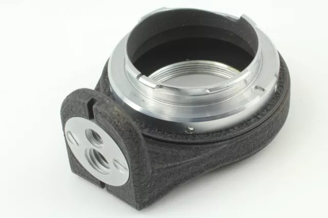 [COMO NUEVO EN CAJA] Adaptador de montaje a tornillo Leitz Leica Oubio 16466 M para Visoflex 2