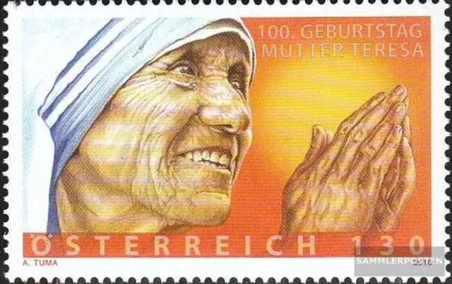 Österreich 2886 (kompl.Ausg.) gestempelt 2010 Mutter Teresa