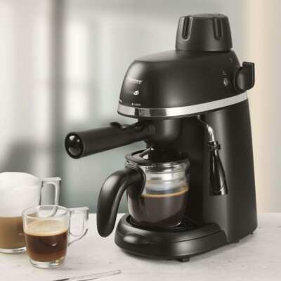 Bestron Bestron Cafetière 750 W 420 ml Machine à Café Expresso Portable Camping Voyage 