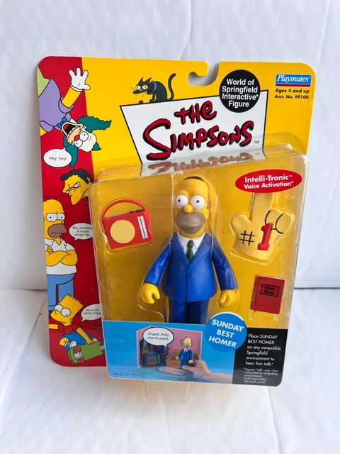 The Simpsons - Playmates - Sunday Best Grampa (série 9 The Simpsons - Playmates - Sunday Best Grampa (série 9