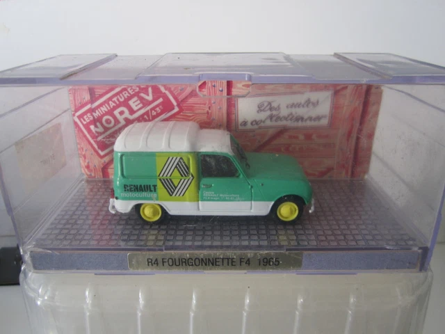 JI598 ANCIEN NOREV #65 1:43 Renault 4L Fourgonnette Locatel en