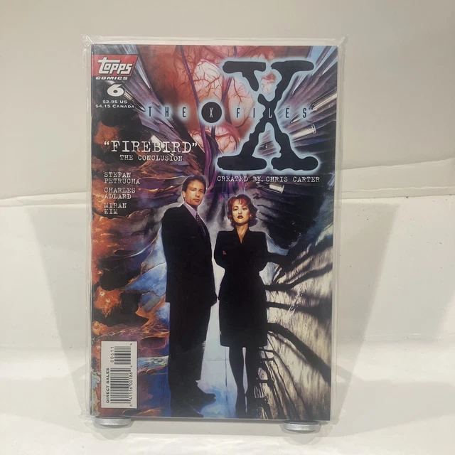 The X Files “Firebird” Conclusion ~ Comic Book  Vol # 6 (Topps Comics)  6 /1995