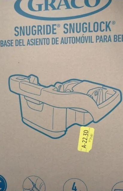 New in Box SEALED Graco Snugride Snuglock Infant Car Seat Base Model 1994090