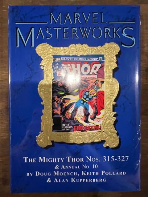 Marvel Masterworks Mighty Thor Hc Vol 21-322 Gold Variant New-Sealed