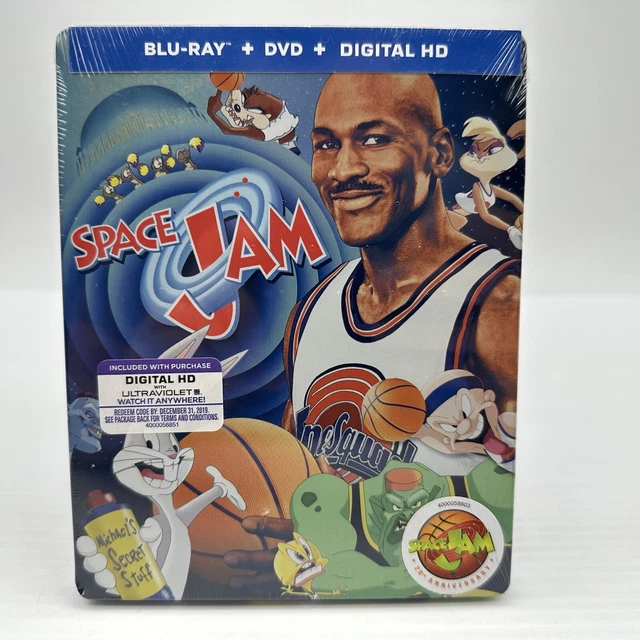 SPACE JAM (BLURAY/DVD, 2016, 2Disc Set, 20th Anniversary Edition