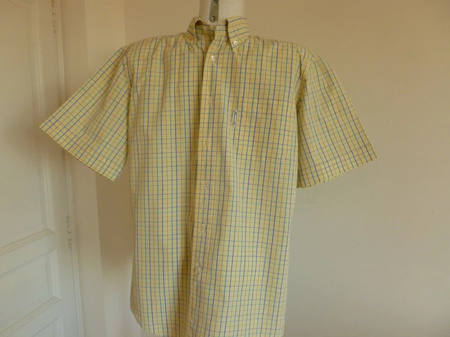 Chemise Homme Façonnable Logo Canard Golfeur - Tailles XL / 2XL - Occasion Très Bon état - Style Vintage