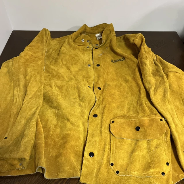 Radnor 30" Heavyweight Cowhide Side Split Leather Jacket XXL