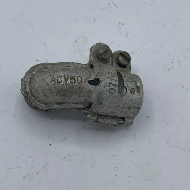 Lot Of 2 Oz/G Greenfield Flexible Conduit Connector 1/2" 90 Degree Acv50