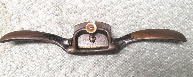 Antique Stanley No. 53 Adjustable Mouth Spoke Shave Bailey Pat. Working Springs