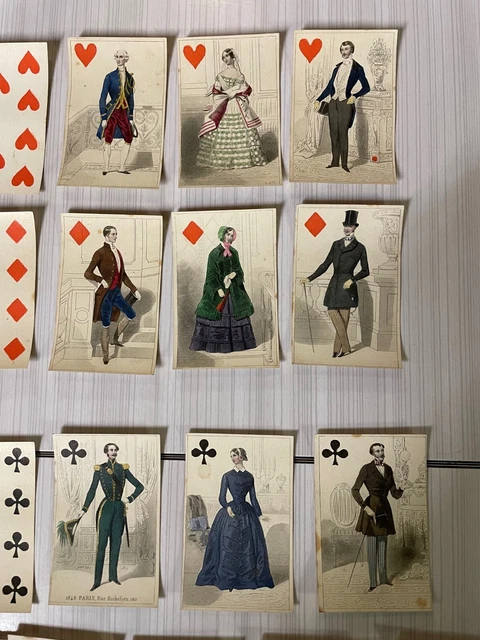 Jeu De 52 Cartes Courvoisier SA Par Dusserre - Rare édition Française Vintage