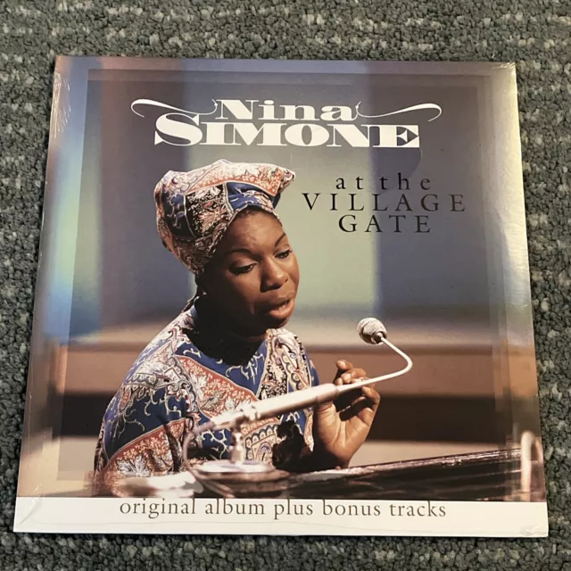 At the Village Gate - Nina Simone - VERSIEGELT NEUE VINYL LP 2014 - Vinyl Passion