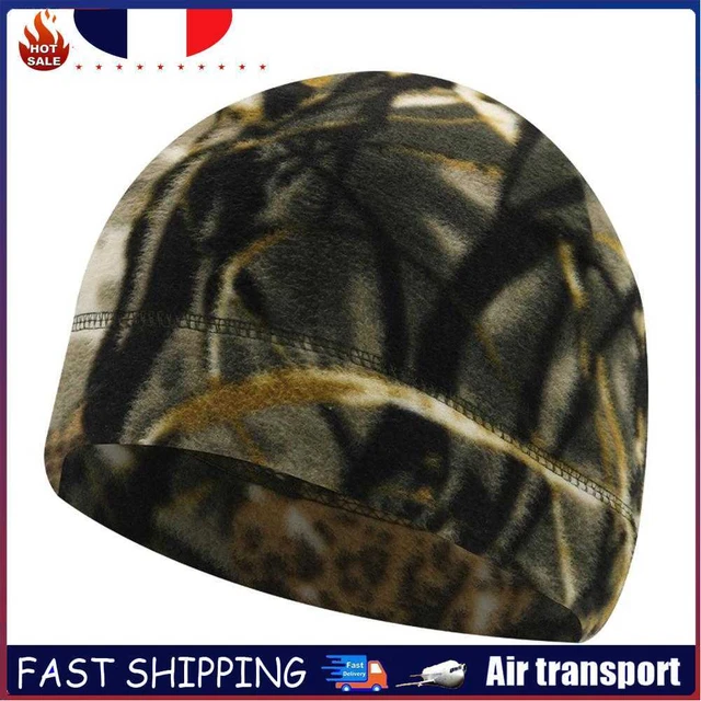 Winter Cycling Hat Fleece Warm Windproof Outdoor Ski Caps (Camouflage)