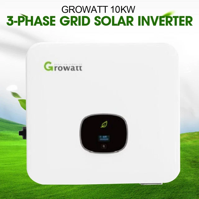 GROWATT MOD10KTL3-X 10KW Solar Inverter Controller 230V 3 Phase Off ...