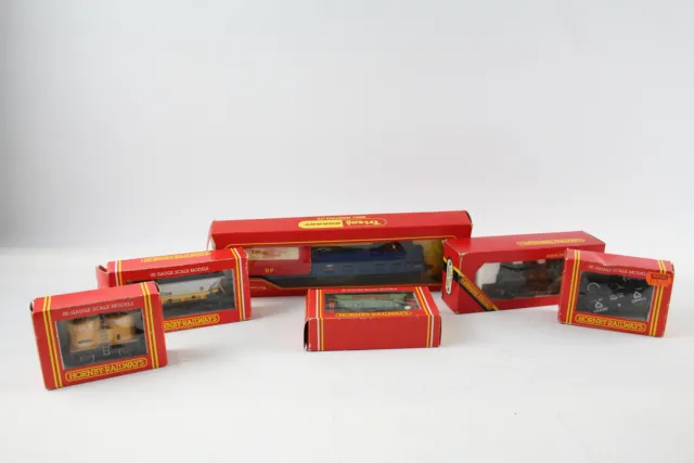 Boxed Hornby / Triang OO Gauge Model Railways, ELECTRA Loco, Etc x 6