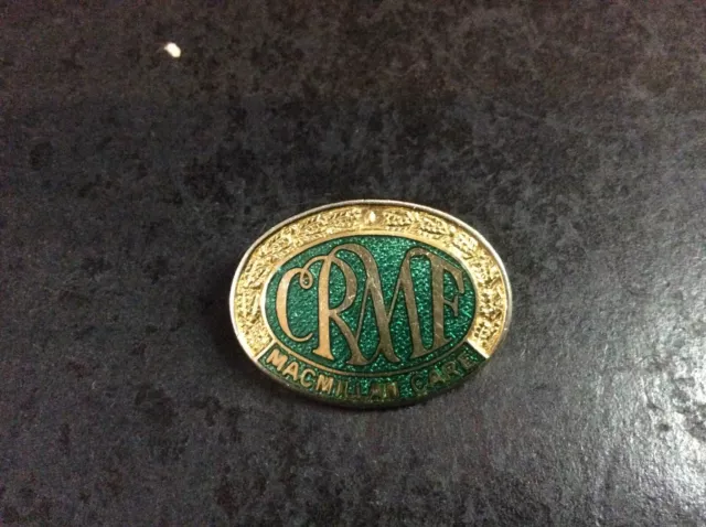 Macmillan Care Cancer Relief Macmillan Fund CRMF Enamel Pin Badge TKS (B)